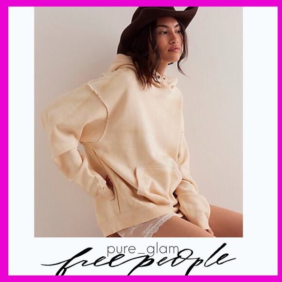 Free People sweatshirt hoodie - Picture 1 of 7
